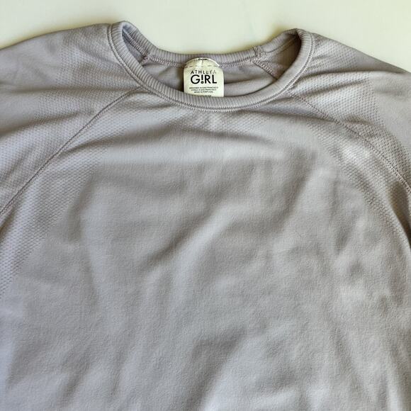 Athleta Girl Lavender Power Up Seamless Top XL 14 - Picture 6 of 7